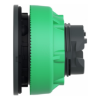 Imagem de Head for illuminated push button Harmony XB5 XB4 flush mounted green flush caps pushbutton legend insertion