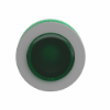 Imagem de Cabeca pulsador luminoso verde saliente