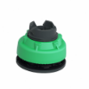 Imagem de Head for illuminated push button Harmony XB5 flush mounted green flush caps pushbutton LED ring