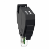 Imagem de Bloco luminoso Harmony XB4 Harmony XB5 branco para cabeca 22mm LED universal conector de encaixe 24V AC/DC