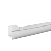 Imagem de Dexson - trunking - 40x40 mm - 1 compartment - w/o adhesive - PVC - white