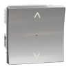 Imagem de Nova Unica - Interruptor de estores Wiser - Aluminio