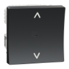 Imagem de Nova Unica - Interruptor de estores Wiser - Antracite