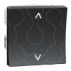 Imagem de Nova Unica - Interruptor de estores Wiser - Antracite