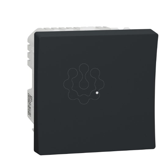 Imagem de Nova Unica - Regulador de luz Wiser - botao de pressao -LED - Antracite