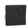 Imagem de Nova Unica - Regulador de luz Wiser - botao de pressao -LED - Antracite