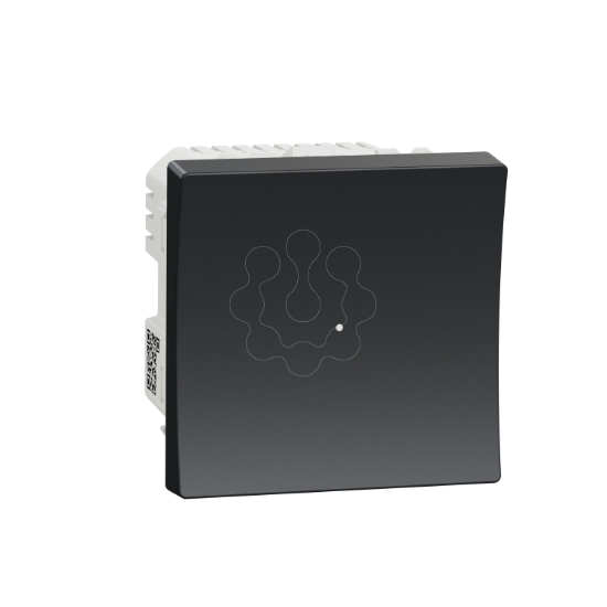 Imagem de Nova Unica - Interruptor Wiser - 10 A - Antracite