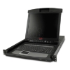 Imagem de Consola LCD de Bastidor de 17" com Comutador KVM Integrado de 16 Portas Analogico