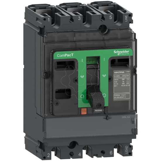 Imagem de ComPacT INTERRUPTOR NSX160NA CA 3P 160A