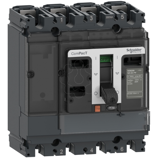 Imagem de ComPacT INTERRUPTOR NSX250NA DCPV 4P 200A