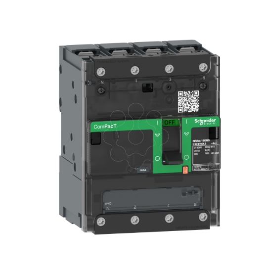 Imagem de ComPacT INTERRUPTOR NSXm100NA CA 4P 100A  PARAFUSO