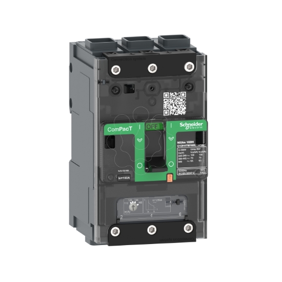 Imagem de ComPacT DISJUNTOR NSXm100F 36kA CA 3P 100A TMD ELINK