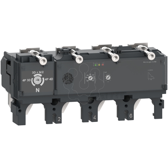 Imagem de ComPacT DISPARADOR NSX400 CA 4P4D 400A 2.3AB