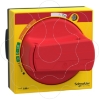 Imagem de Comando rotativo Universal vermelho NSXm IP54