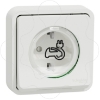 Imagem de Mureva Styl - Tomada Veiculo eletrico - Obturadores - Contactos reforcados - Encastravel - IP55 - 16A - Branco