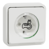 Imagem de Mureva Styl - Tomada Veiculo eletrico - Obturadores - Contactos reforcados - Encastravel - IP55 - 16A - Branco