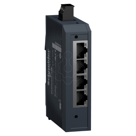 Imagem de Modicon Unmanaged Switch - 4 ports for copper + 1 port for fiber optic