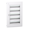 Imagem de PrismaSet XS Quadro 5 filas 24 modulos porta transparente encastrar