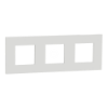 Imagem de Nova Unica   Quadro 3 elementos Deco Branco