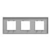 Imagem de Nova Unica   Quadro 3 elementos Deco Cinzento Claro