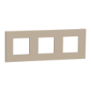 Imagem de Nova Unica   Quadro 3 elementos Deco Taupe