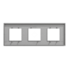 Imagem de Nova Unica   Quadro 3 elementos Deco Aluminio
