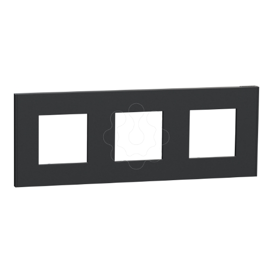 Imagem de Nova Unica   Quadro 3 elementos Deco Antracite