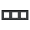 Imagem de Nova Unica   Quadro 3 elementos Deco Antracite