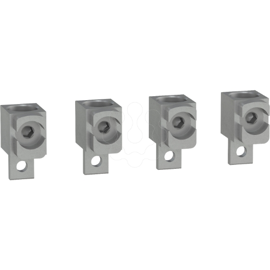 Imagem de Conectores de cabos de aluminio ComPact NSX para 1 cabo de 120 mm? a 240 mm? 250 A 4 pecas