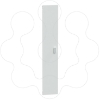 Imagem de Porta opaca PrismaSeT S para extensao lateral 24 modulos 8 filas