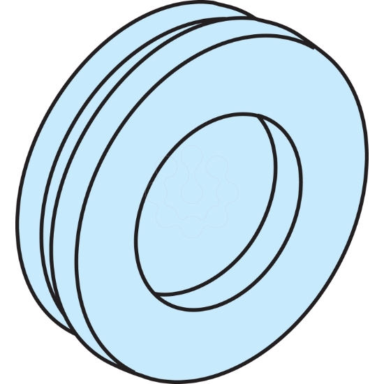 Imagem de set of 50 bushing - diametre 22 mm