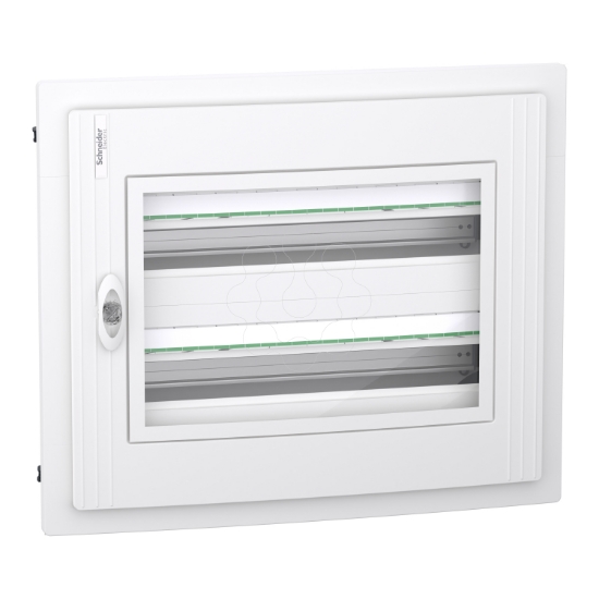 Imagem de PrismaSet XS Quadro 2 filas 24 modulos porta transparente encastrar