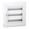 Imagem de PrismaSet XS Quadro 3 filas 24 modulos porta transparente encastrar