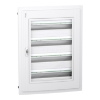 Imagem de PrismaSet XS Quadro 4 filas 24 modulos porta transparente encastrar
