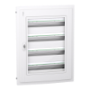 Imagem de PrismaSet XS Quadro 4 filas 24 modulos porta transparente encastrar