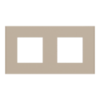 Imagem de Nova Unica   Quadro 2 elementos Deco Taupe