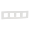 Imagem de Nova Unica   Quadro 4 elementos Deco Branco
