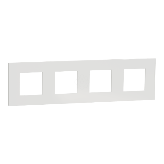 Imagem de Nova Unica   Quadro 4 elementos Deco Branco