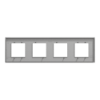 Imagem de Nova Unica   Quadro 4 elementos Deco Aluminio