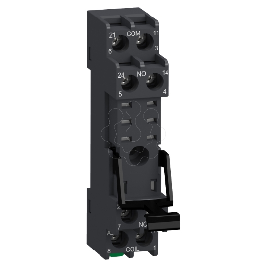 Imagem de Tomada de encaixe com bracadeira para reles RXG2 5A terminal de contato misto