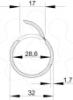 Imagem de Quick Pipe M32 PVC cinzento claro 7035