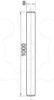 Imagem de Varao roscado M8x1000mm A2 1.4301 2B