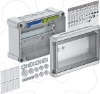 Imagem de Quadro de distribuicao para max. 12 modulos 286x202x125 PC cinzento claro 7035