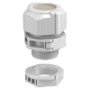 Imagem de Bucim separavel com porca fechado M25 PC cinzento claro