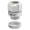 Imagem de Bucim separavel com porca 1 cabo M25 PC cinzento claro