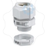 Imagem de Bucim separavel com porca multiplo M25 PC cinzento claro
