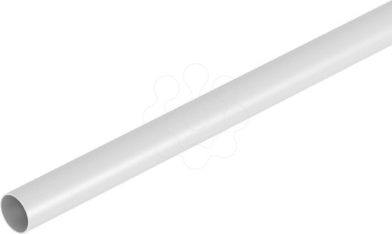 Imagem de Tubo plastico livre de halogeneo O20 3000mm PC/ABS cinzento claro 7035