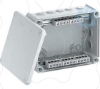Imagem de Caixa de derivacao com regua bornes + entradas 240x190x95 PP/GF cinzento claro 7035