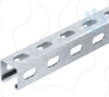 Imagem de Perfil perfuracao lateral rasgo 22mm 3000x41x41 St FS