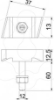 Imagem de Parafuso corredico para perfil MS5030 M12x60mm St ZL